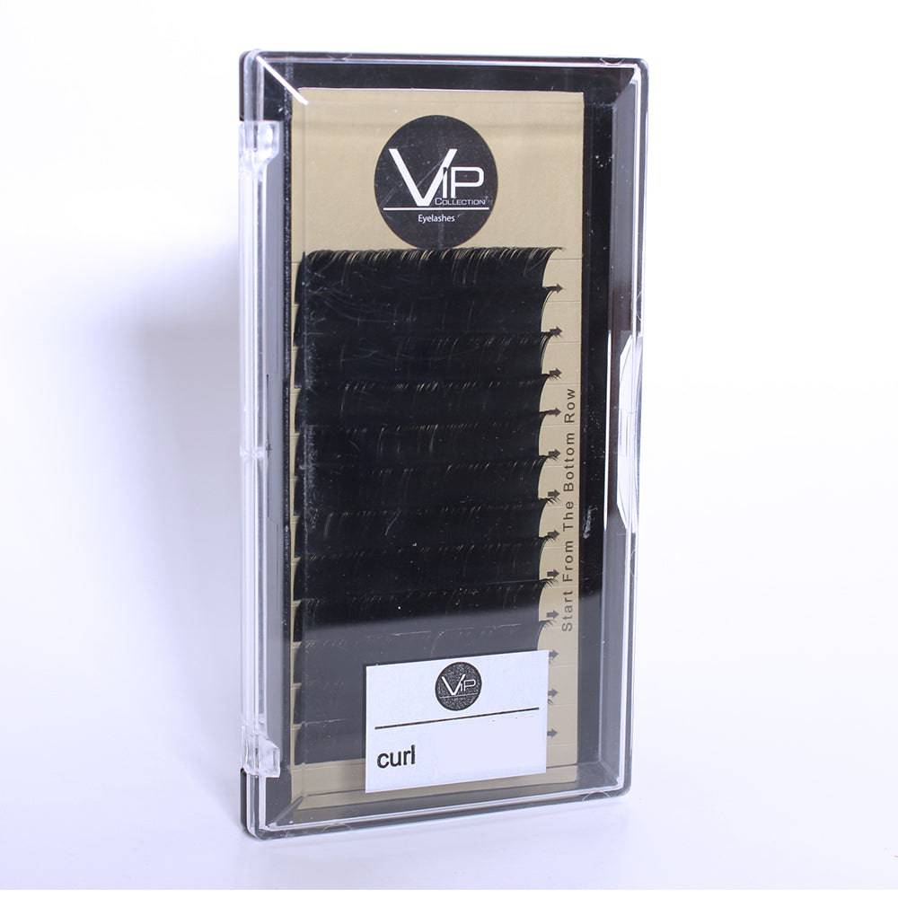 VIP Eyelashes Faux Mink Lash Extension 12 Lines 0.07mm D Curl - DestGlow