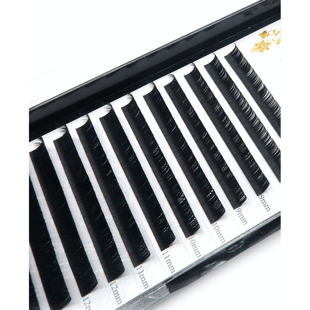VIP Eyelashes Faux Mink Lash Extension 12 Lines 0.20mm D Curl - DestGlow
