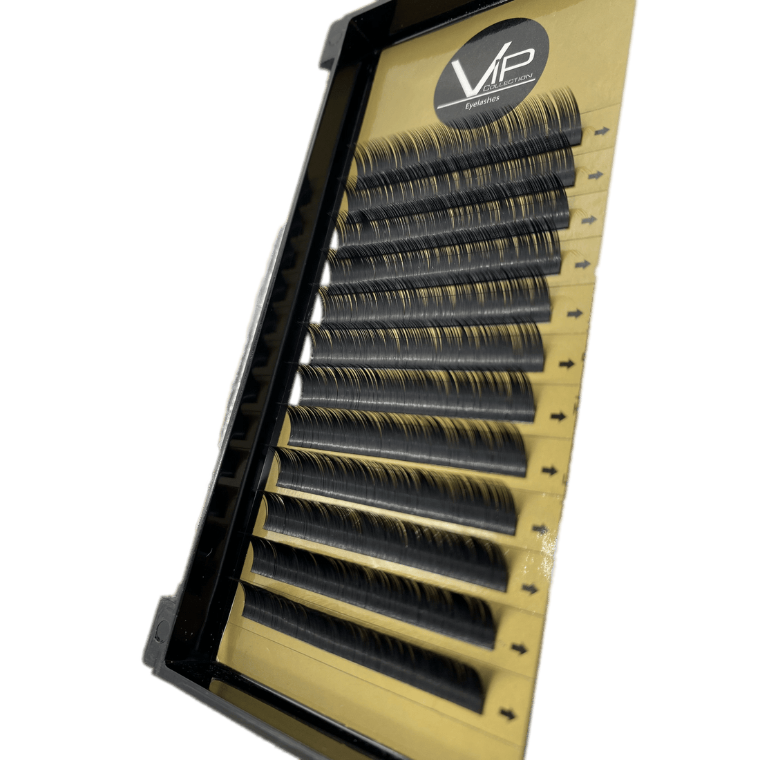 VIP Eyelashes Faux Mink Lash Extension 12 Lines 0.15mm B Curl - DestGlow