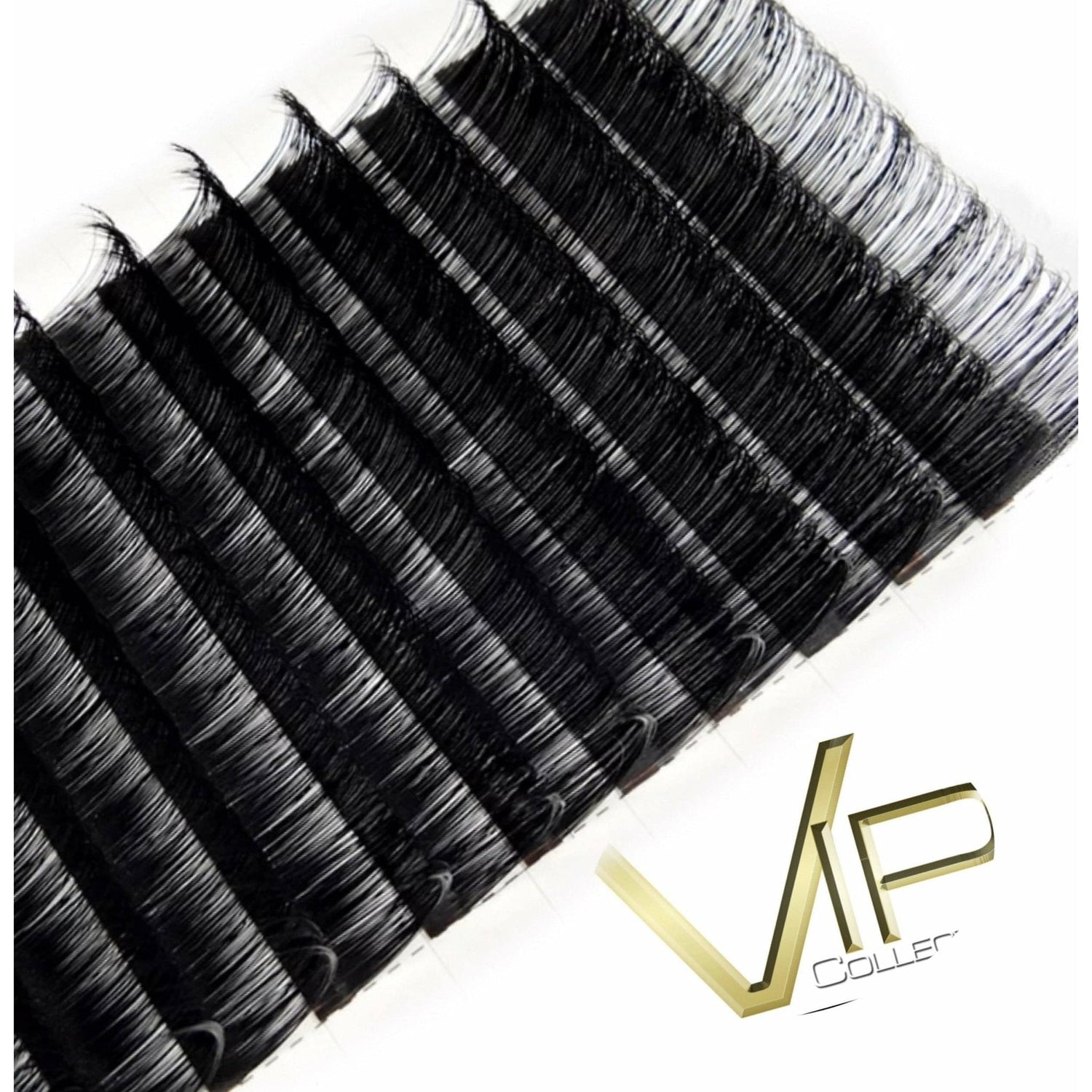 VIP Eyelashes Natural Lash C Curl, 6 Lines