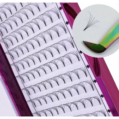 VIP Eyelashes Pre Fanned Lash Extensions 12 Lines 6D Curl