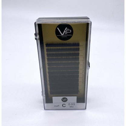 VIP Faux Mink Lash Extension 12 Lines C Curl Mix 0.03mm