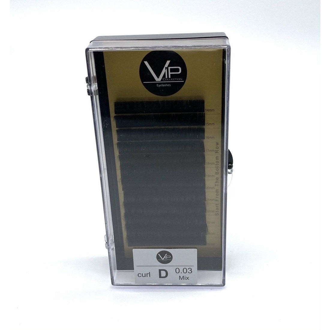 VIP Faux Mink Lash Extension 12 Lines D Curl Mix 0.03 mm 