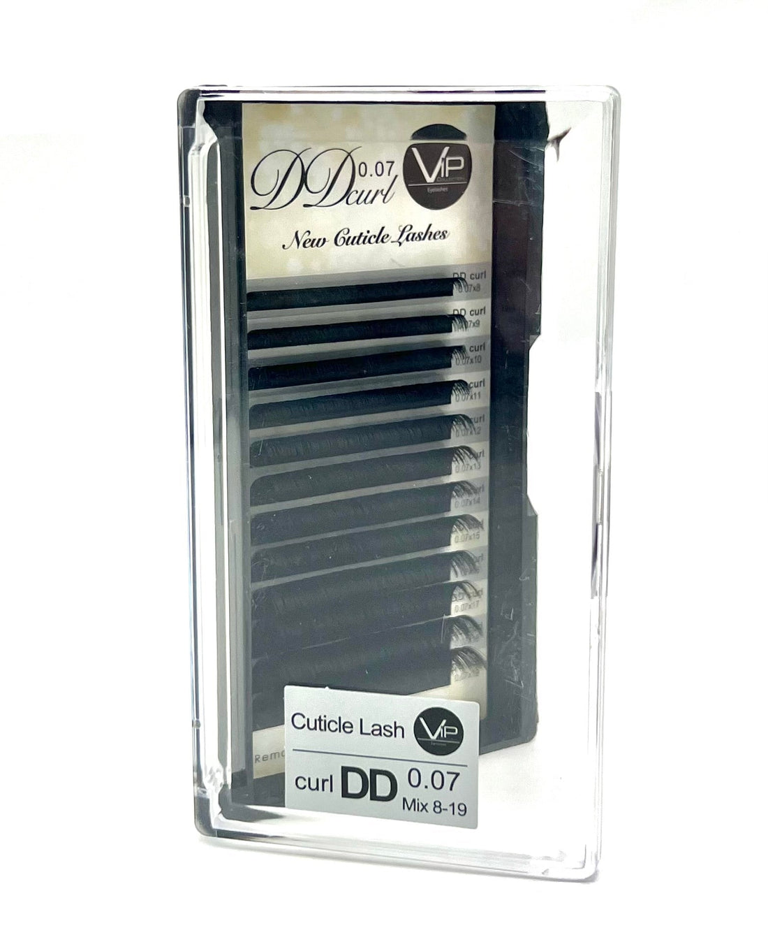 VIP Faux Mink Lash Extension 12 Lines DD Curl Mix 0.07 mm - DestGlow