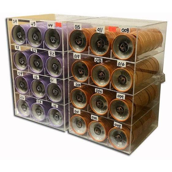 VIP HD &amp; iMink Eyelashes Line with Display, 12 Styles per Display, Set of 2 Displays