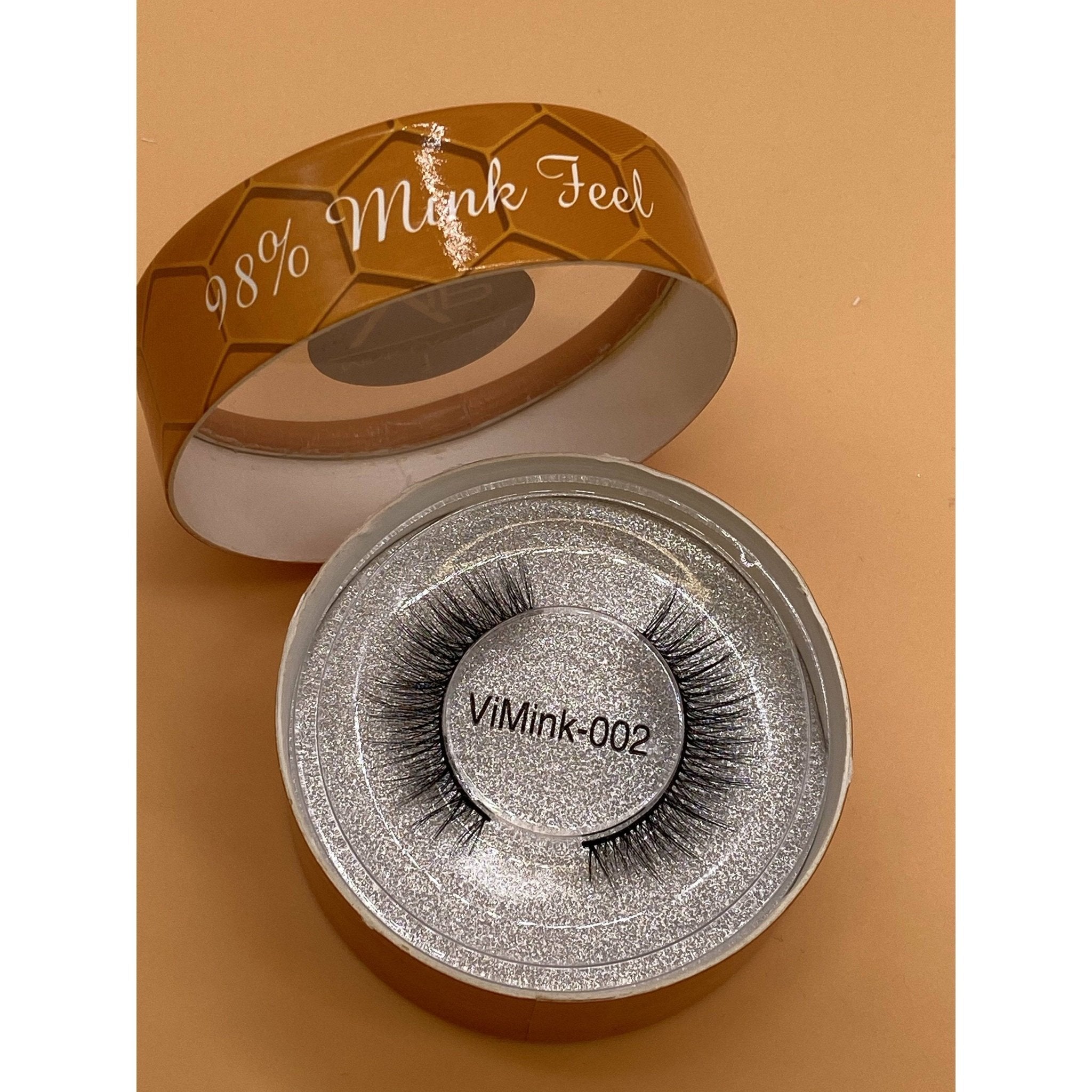VIP iMink Strip Lashes, 98% Mink Feel, Animal-Free
