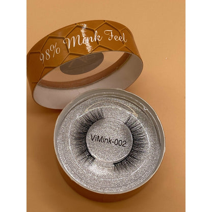 VIP iMink Strip Lashes, 98% Mink Feel, Animal-Free