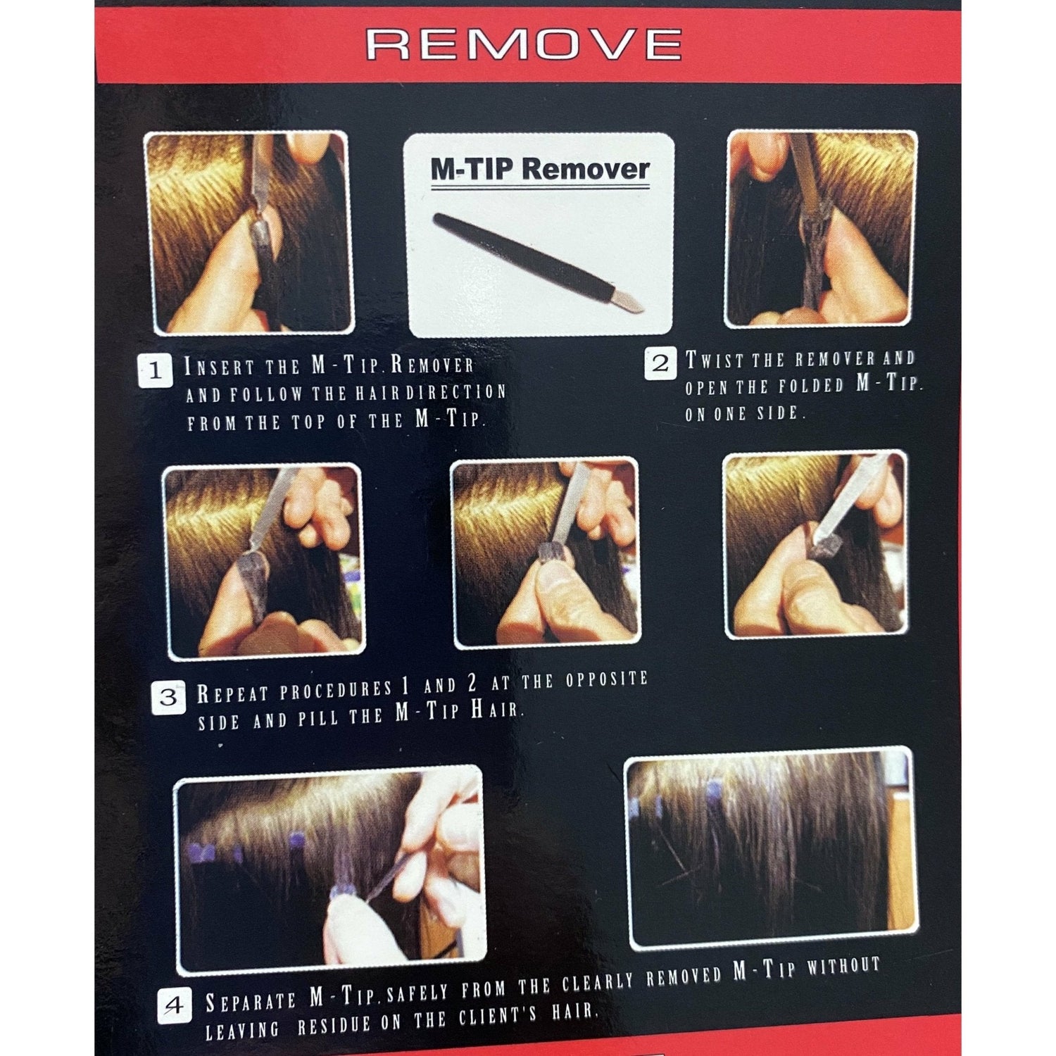 VIP M-Tip System (Tape Extensions 100 strands) / Straight 18"