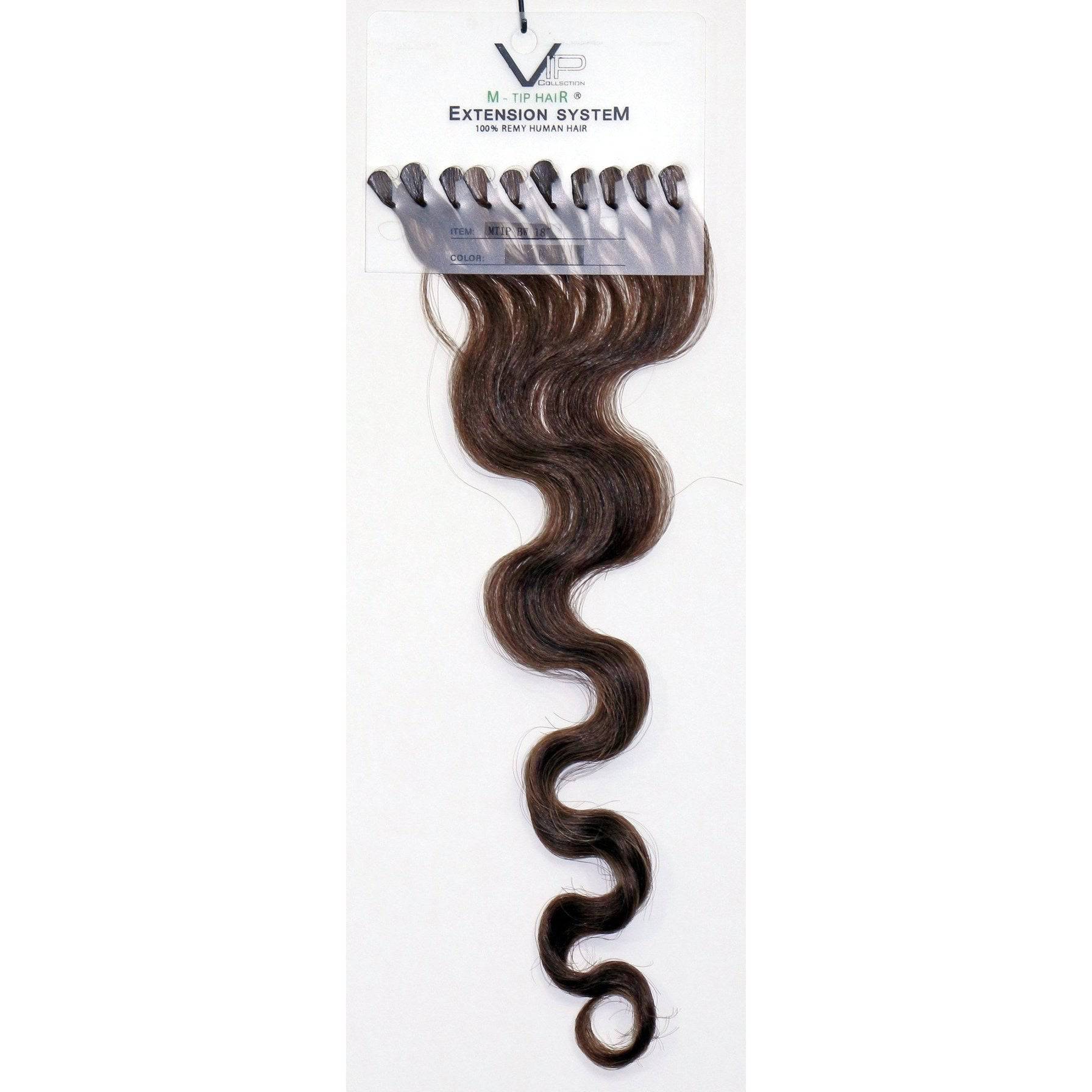 VIP M-Tip System (Tape Extensions 100 Strands) / Wavy 18"