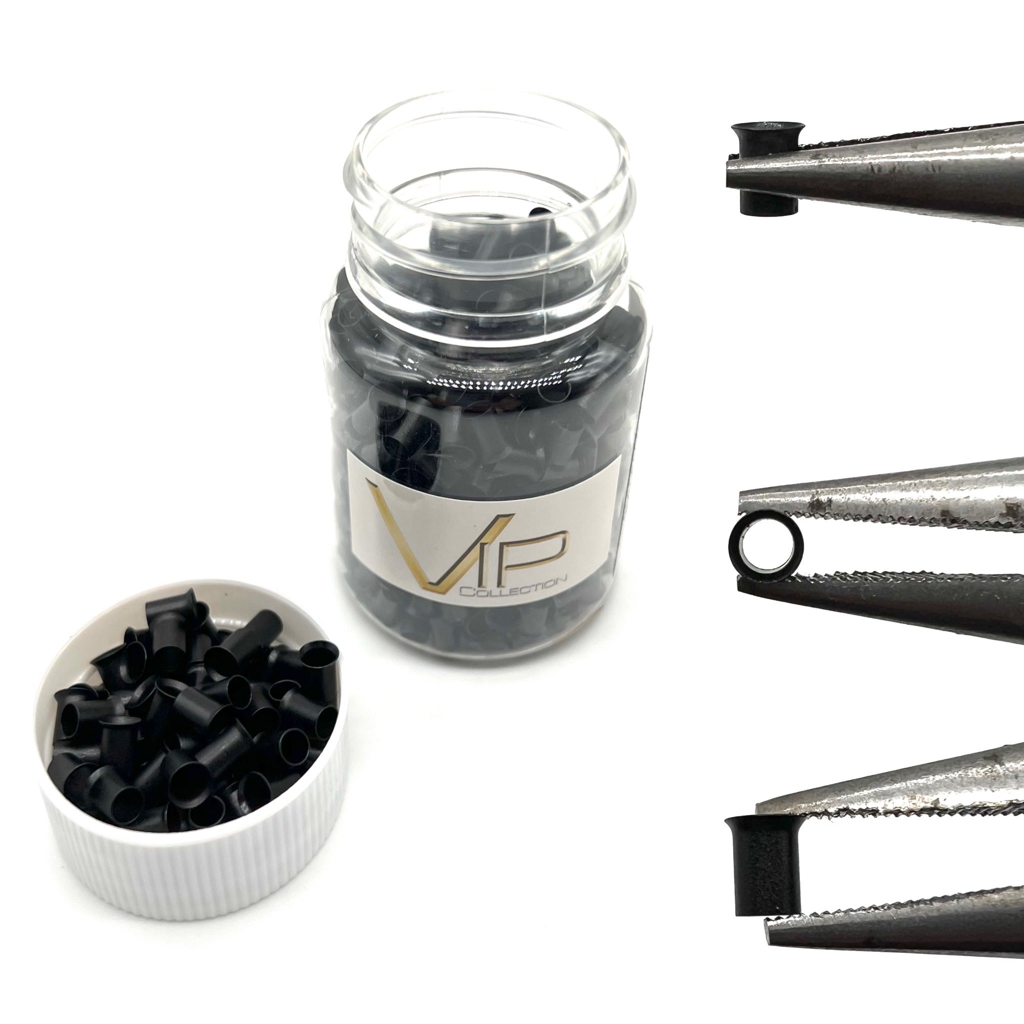 VIP Micro Rings - Tube Copper, 500 pcs