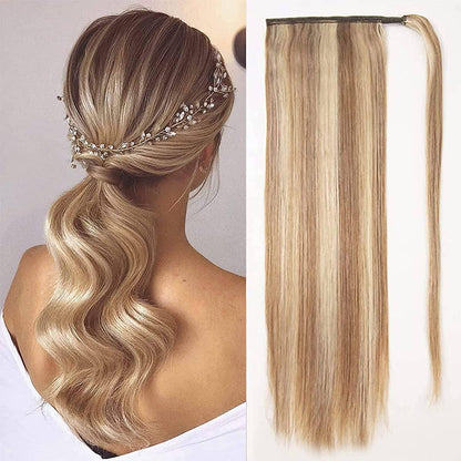 VIP Ponytail / Silky 18" 100% Human Hair