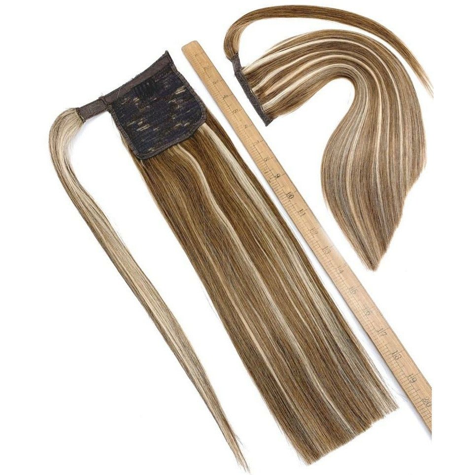 VIP Ponytail / Silky 18" 100% Human Hair