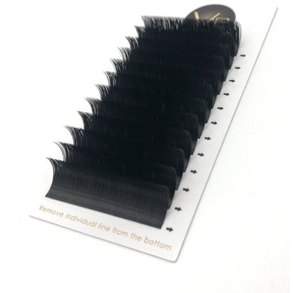 VIP Quick Fan Lash Extensions, 12 Lines 0.07 D Curl