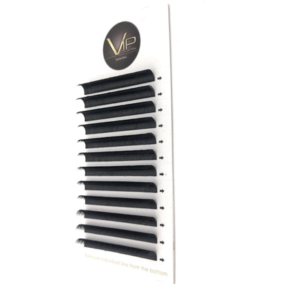 VIP Quick Fan Lash Extensions, 12 Lines 0.07 D Curl