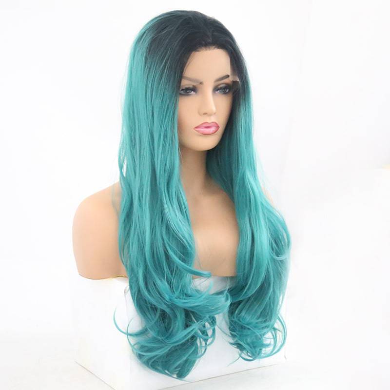 VIP Synthetic Lace Front Wig, 24", Color 1BTDB