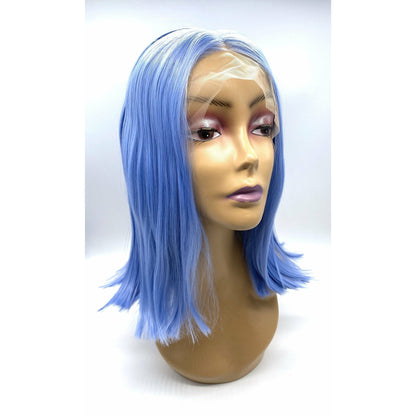 VIP Synthetic Lace Front Wig, 16", Color 1B/Silver