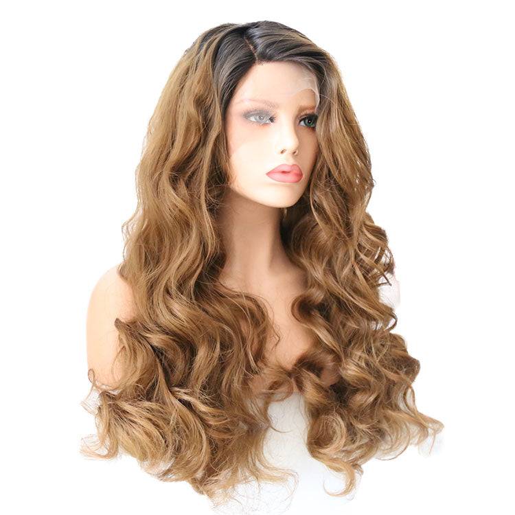 VIP Synthetic Lace Front Wig, 24", Color T1B/27