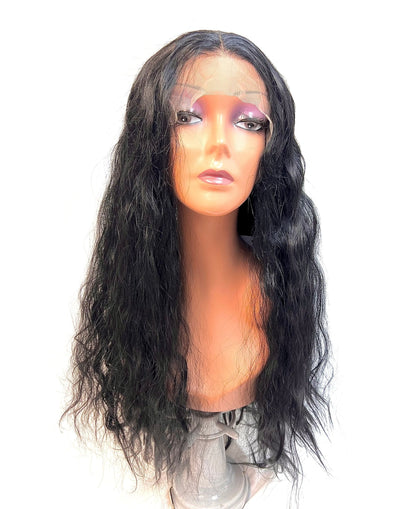 VIP Synthetic Lace Front Wig, 24", Color 1B (73)