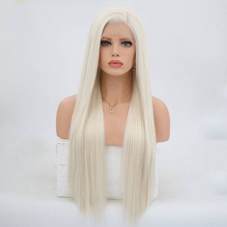 VIP Synthetic Lace Front Wig, 24", Color 60 (54)