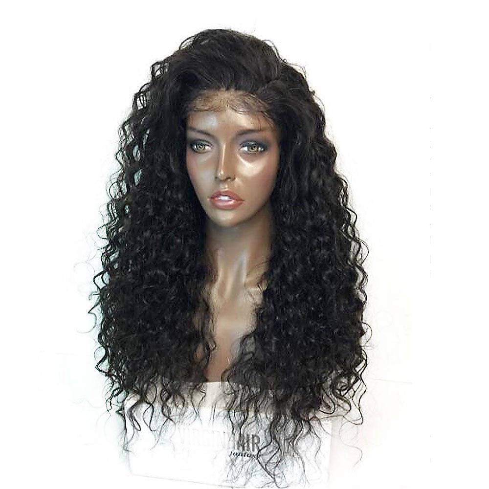 VIP Synthetic Lace Front Wig, 24", Color 1B
