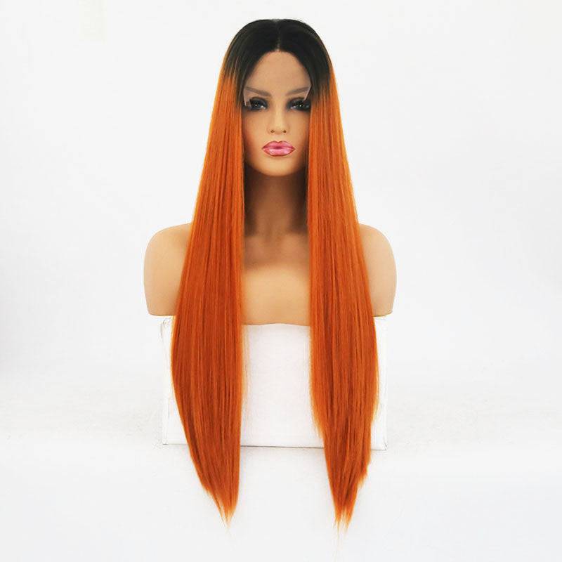 VIP Synthetic Lace Front Wig, 24", Color T1B/350