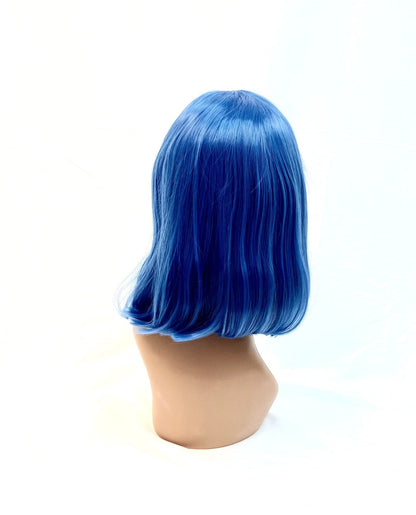 VIP Synthetic Wig Bob, Blue, 12"
