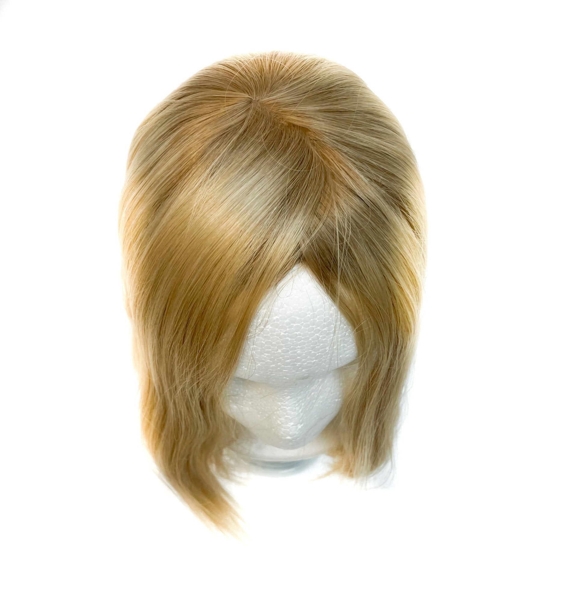 Virgin Remy Human Hair Silk Straight Top Topper Pieces (TP36)