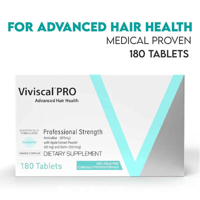Viviscal PRO Professional Strength For Hair Growth, 180 Tablets - Clearance Sale