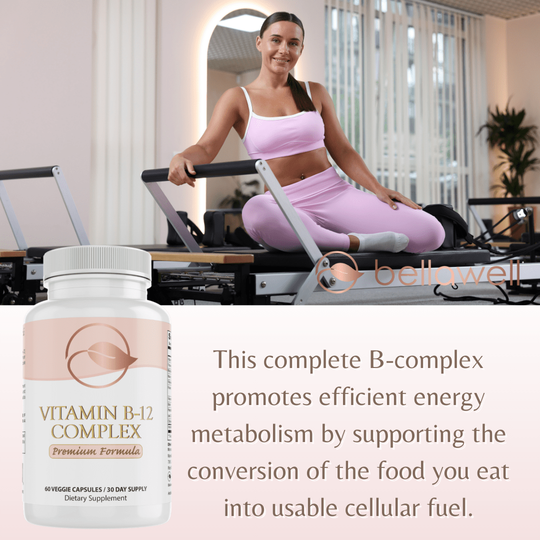 Vitamin B-Complex With Folate by Bellawell