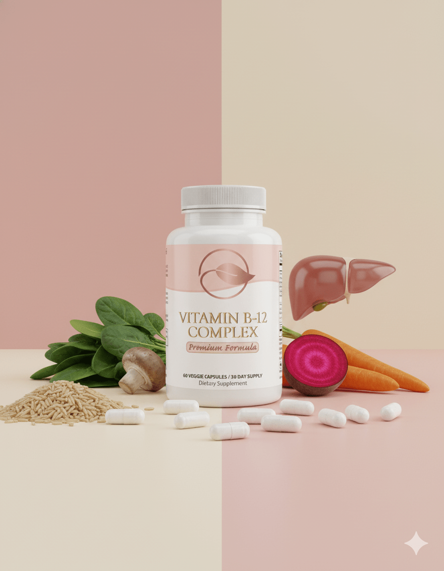 Vitamin B-Complex With Folate by Bellawell