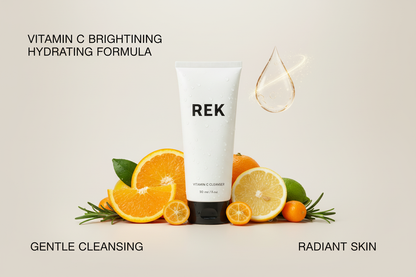 Vitamin C Cleanser – Brightening &amp; Hydrating Face Wash | REK Cosmetics by REK Cosmetics