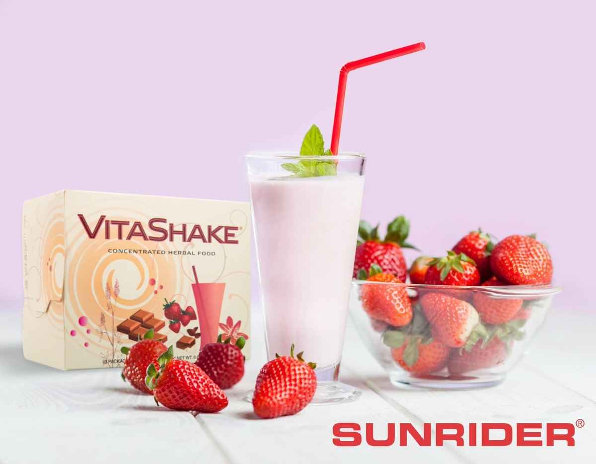 NOW AVAILABLE VitaShake Whole Food High-Fiber Meal Replacement by Sunrider