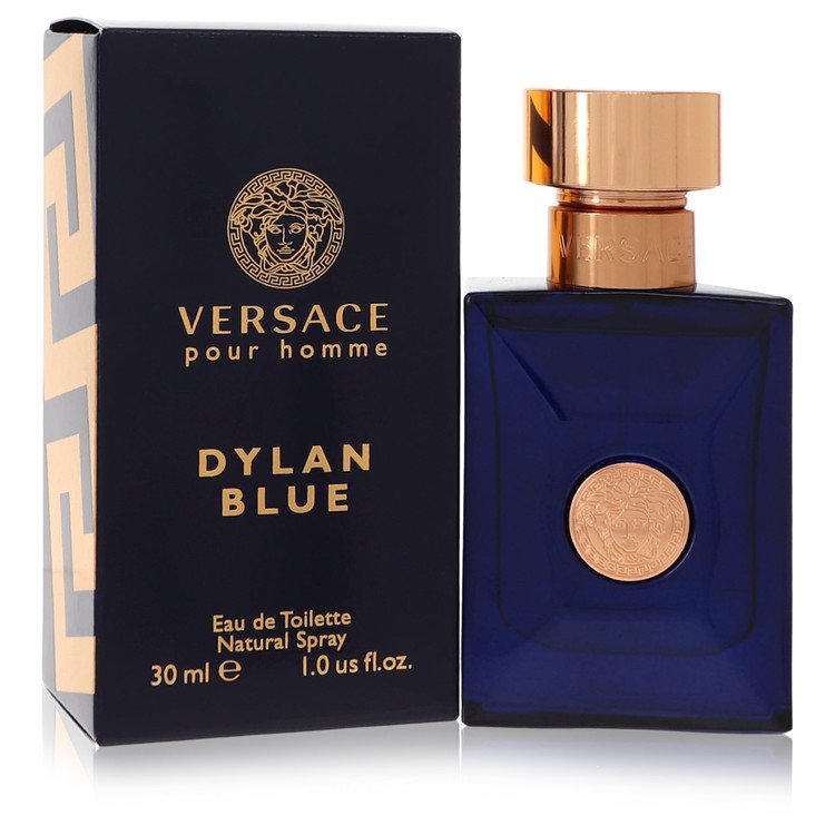 Versace Pour Homme Dylan Blue by Versace Eau De Toilette Spray 1 oz for Men 