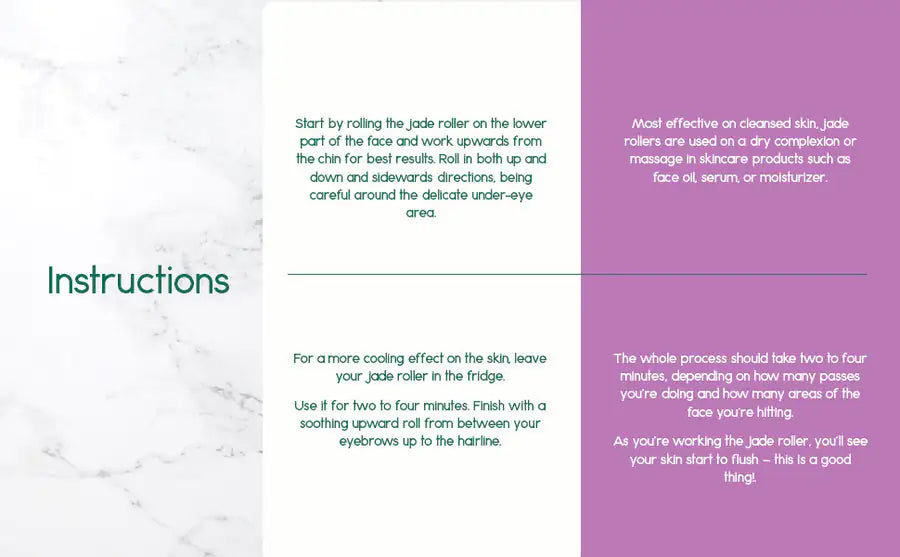 Jade Roller & Gua Sha Gift Box Set - Natural Facial Massage Tools for Anti-Aging - DestGlow