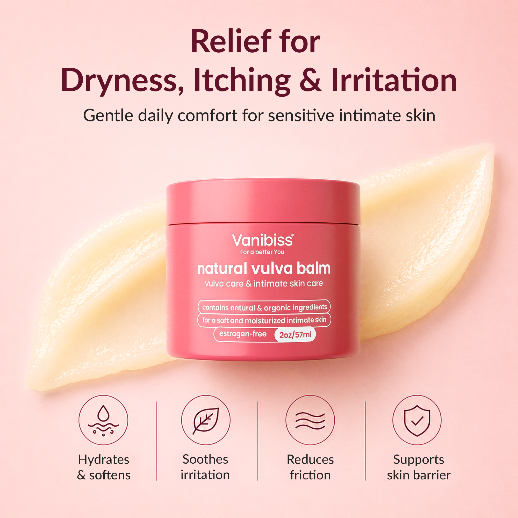 Natural Vulva Balm by Vanibiss
