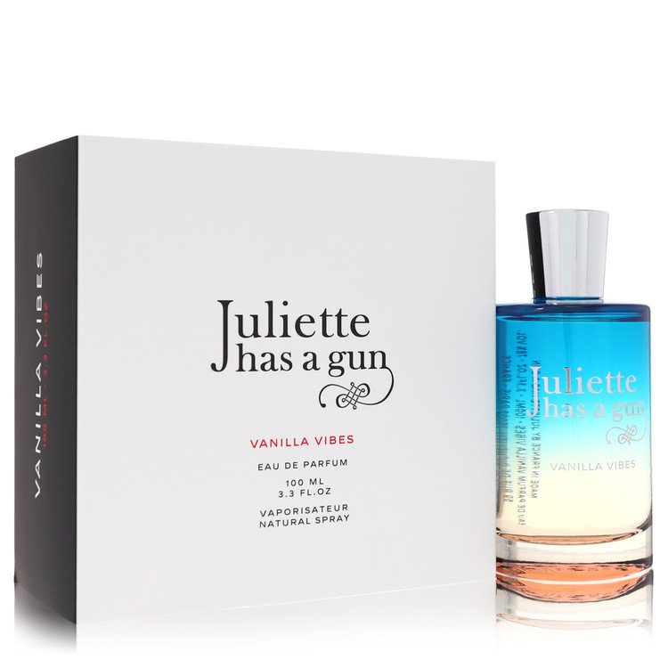 Vanilla Vibes by Juliette Has a Gun Eau De Parfum Spray 3.3 oz for Women 