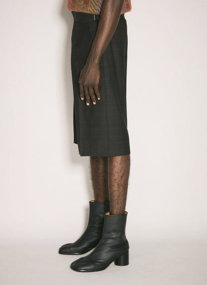 Vivienne Westwood Men Humphrey Wool Shorts by Luosophy