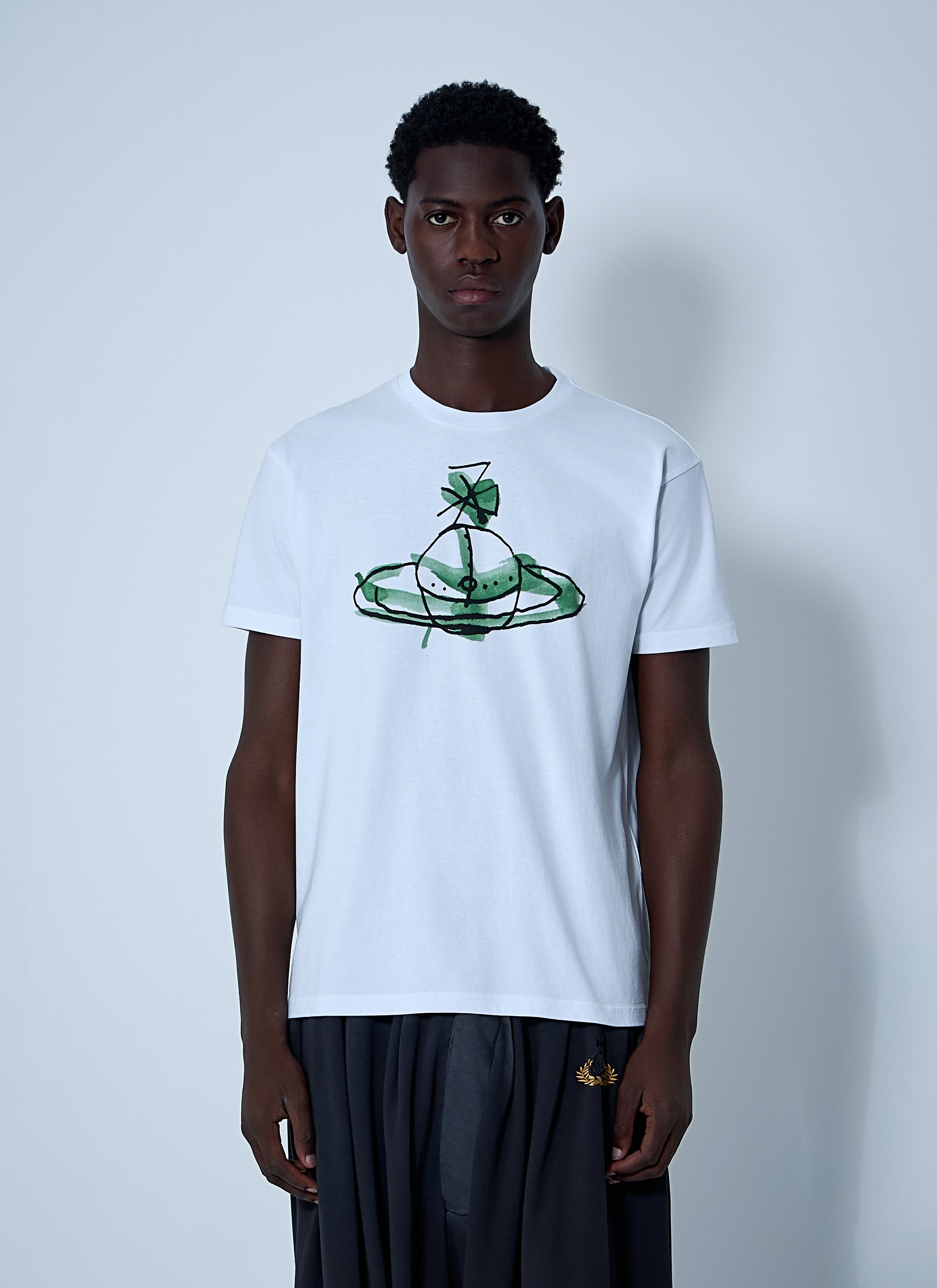 Vivienne Westwood Men Logo Motif T-Shirt by Luosophy