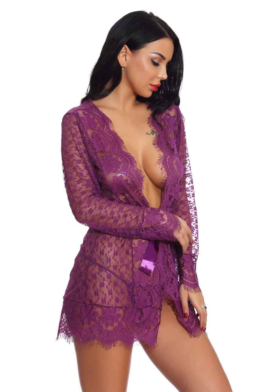 Lovely Lace Cheeky Robe