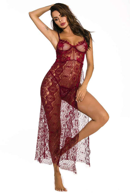 Racy Romance Lingerie Gown