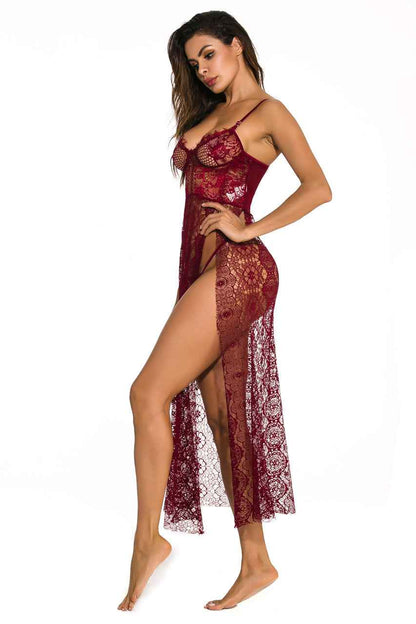 Racy Romance Lingerie Gown