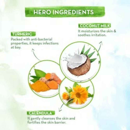 Mamaearth Coco Soft Body Wash For Babies With Coconut Milk &amp; Turmeric