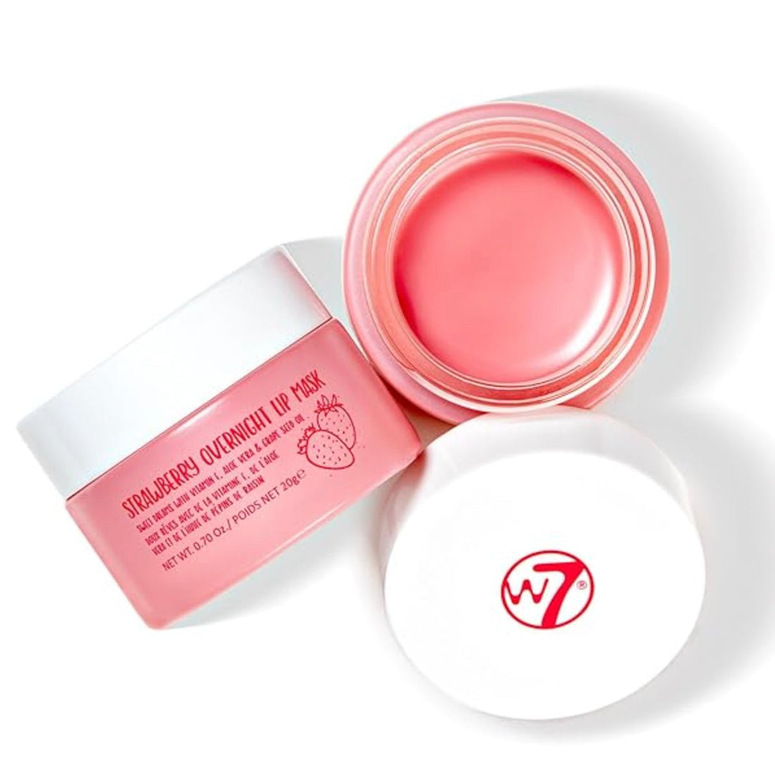 W7 Sweet Dreams Overnight Strawberry Lip Mask 