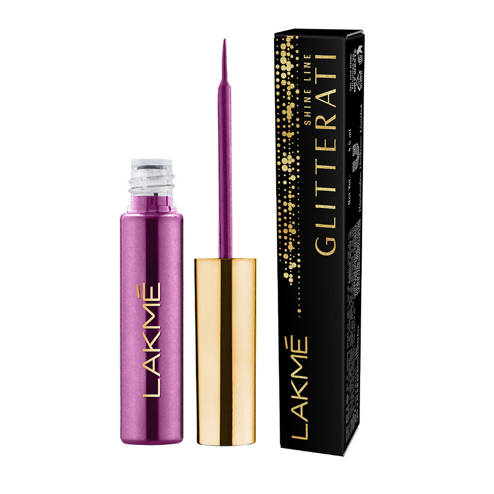 Lakme Glitterati Collection Shine Eyeliner - Invincible Purple