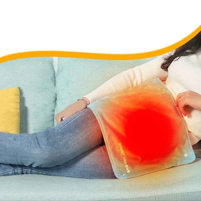 HeatEase™ Graphene Quick-Heating Pad – Adjustable Temp &amp; Timer, USB-Powered