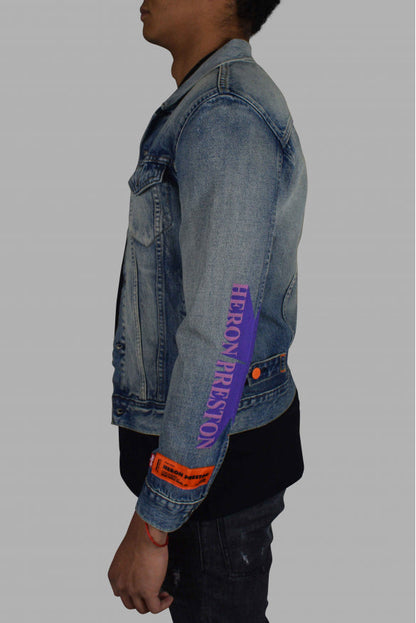 Heron Preston Men Denim Jacket by Luosophy