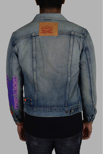 Heron Preston Men Denim Jacket by Luosophy