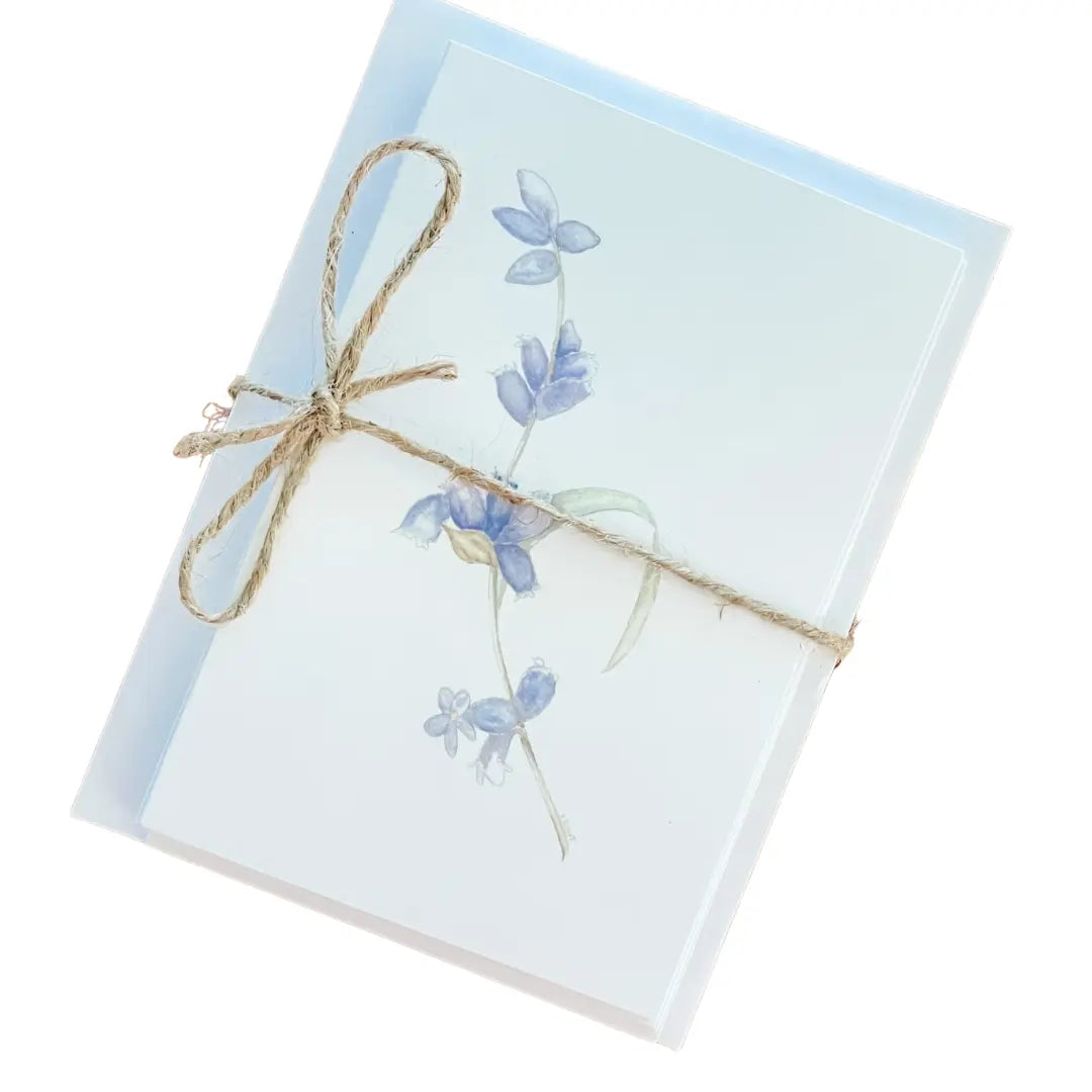 Lavender Watercolor Note Cards by Lavender Life Company
