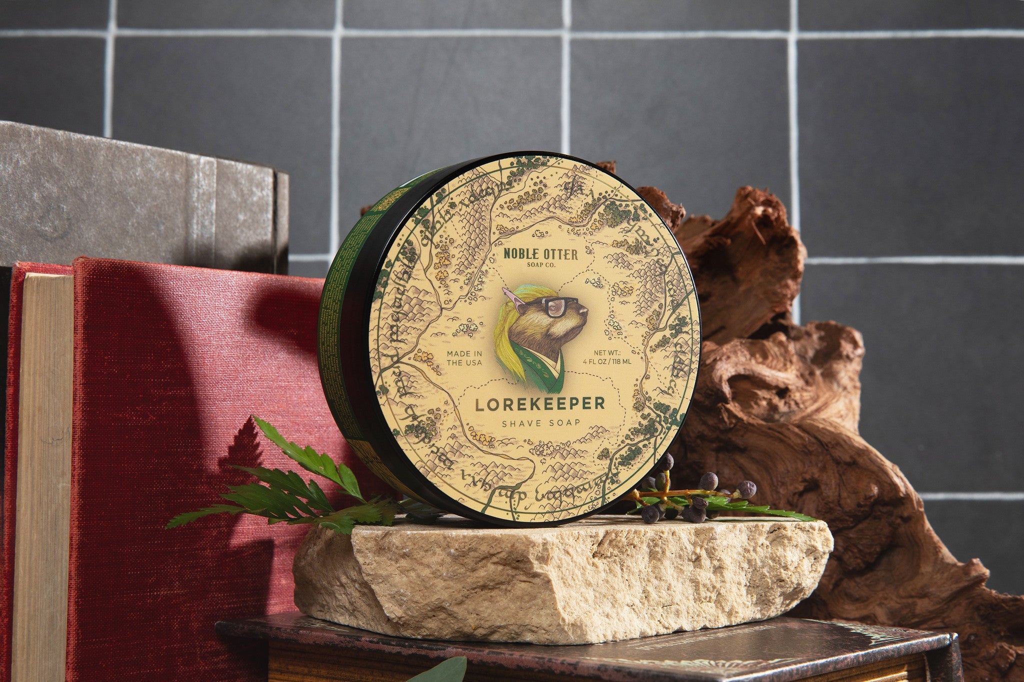Lorekeeper Shave Soap by Noble Otter