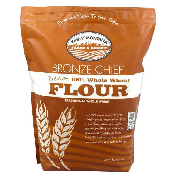 Whole Wheat Flour, Bronze Chief by Country Life Natural Foods